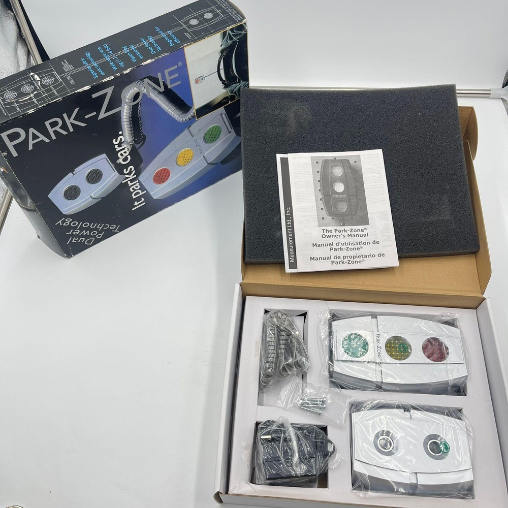PARK-ZONE‎ Platinum Edition Dual Power Ultrasonic Parking Aid System